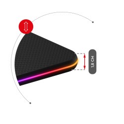 Biurko Elektryczne Huzaro Hero 8.2 RGB 120 cm
