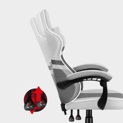 Fotel Gamingowy HUZARO FORCE 4.4 White Mesh
