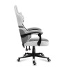 Fotel Gamingowy HUZARO FORCE 4.4 White Mesh
