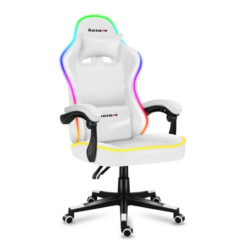Fotel Gamingowy HUZARO FORCE 4.4 RGB White Fotel Gamingowy HUZARO FORCE 4.4 RGB White