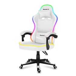 Fotel Gamingowy HUZARO FORCE 4.4 RGB White