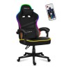 Fotel Gamingowy Huzaro FORCE 4.4 RGB Black Mesh