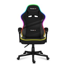 Fotel Gamingowy Huzaro FORCE 4.4 RGB Black Mesh