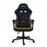 Fotel Gamingowy Huzaro FORCE 4.4 RGB Black Mesh