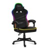 Fotel Gamingowy Huzaro FORCE 4.4 RGB Black Mesh