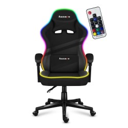 Fotel Gamingowy Huzaro FORCE 4.4 RGB Black Mesh