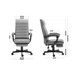 Fotel Biurowy Mark Adler Boss 4.4 Grey