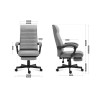 Fotel Biurowy Mark Adler Boss 4.4 Grey