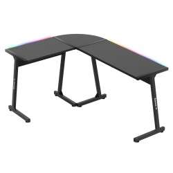 Biurko Gamingowe HUZARO HERO 6.0 Black RGB Smart 147 cm