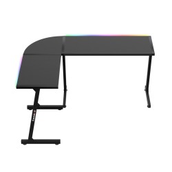 Biurko Gamingowe HUZARO HERO 6.0 Black RGB Smart 147 cm