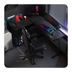 Biurko Gamingowe HUZARO HERO 6.0 Black RGB Smart 147 cm