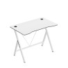 Biurko Gamingowe Huzaro Hero 1.4 White 100 cm