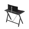 Biurko Gamingowe Huzaro Hero 1.4 Black 100 cm