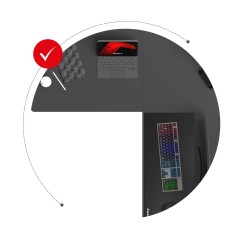 Biurko Narożne Elektryczne Huzaro Hero 9.5 160 cm