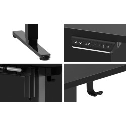 Biurko Narożne Elektryczne Huzaro Hero 9.5 160 cm