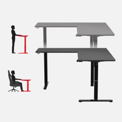 Biurko Narożne Elektryczne Huzaro Hero 9.5 160 cm