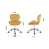 Fotel Biurowy Mark Adler Future 3.0 Mustard Yellow
