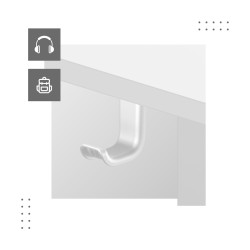 Biurko elektryczne Mark Adler Leader 7.0 White 120 cm