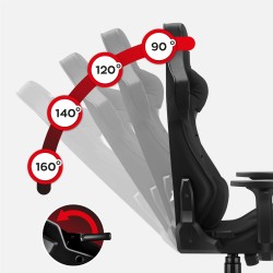 Fotel Gamingowy HUZARO FORCE 7.6 Black