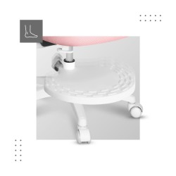 Fotel obrotowy Mark Adler JUNIOR 5.0 Pink