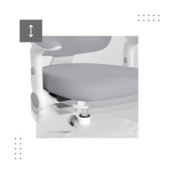 Fotel obrotowy Mark Adler JUNIOR 5.0 Grey