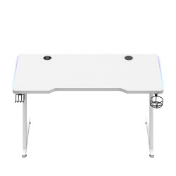 Biurko Gamingowe Huzaro Hero 2.5 RGB WHITE 120 cm