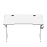 Biurko Gamingowe Huzaro Hero 2.5 RGB WHITE 120 cm