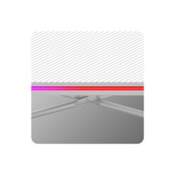 Biurko Gamingowe Huzaro Hero 1.7 RGB White 120 cm