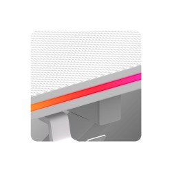 Biurko Gamingowe Huzaro Hero 1.7 RGB White 120 cm
