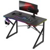 Biurko Gamingowe Huzaro Hero 1.7 RGB Black 120 cm