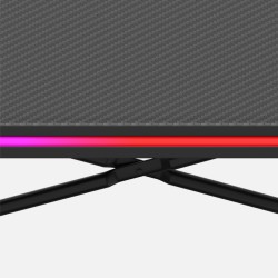 Biurko Gamingowe Huzaro Hero 1.7 RGB Black 120 cm