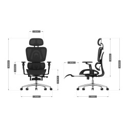 Fotel ergonomiczny Mark Adler Expert 7.9 Black