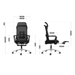 Fotel ergonomiczny Mark Adler Manager 3.6 Black