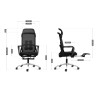Fotel ergonomiczny Mark Adler Manager 3.6 Black