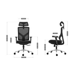 Fotel ergonomiczny Mark Adler Manager 3.3 Black