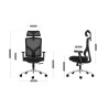 Fotel ergonomiczny Mark Adler Manager 3.3 Black
