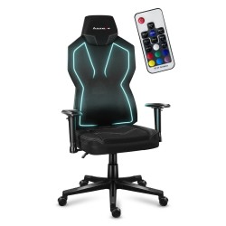 Fotel Gamingowy Huzaro COMBAT 6.2 Black RGB