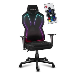 Fotel Gamingowy Huzaro COMBAT 6.2 Black RGB