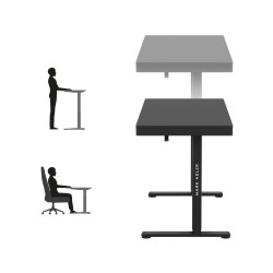 Biurko elektryczne Mark Adler Leader 8.2 Black 120 cm