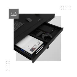 Biurko elektryczne Mark Adler Leader 8.2 Black 120 cm