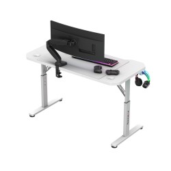 Biurko Gamingowe Huzaro Hero 2.6 White 120 cm