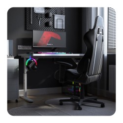 Biurko Gamingowe Huzaro Hero 2.6 White 120 cm