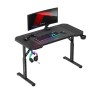 Biurko Gamingowe Huzaro Hero 2.6 Black 120 cm