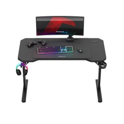 Biurko Gamingowe Huzaro Hero 2.6 Black 120 cm