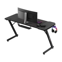 Biurko gamingowe Huzaro Hero 3.3 Black 140 cm
