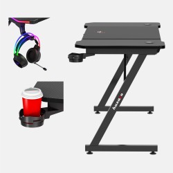 Biurko gamingowe Huzaro Hero 3.3 Black 140 cm