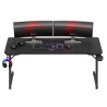 Biurko gamingowe Huzaro Hero 4.8 Black 160 cm
