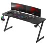 Biurko gamingowe Huzaro Hero 4.8 Black 160 cm