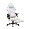 Fotel gamingowy Huzaro Force 4.6 White RGB Smart
