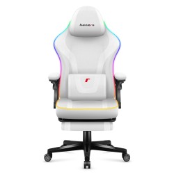 Fotel gamingowy Huzaro Force 4.6 White RGB Smart